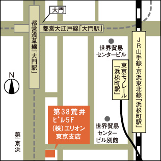 東京支社地図